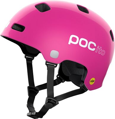 POC POCito Kid's Crane MIPS Helmet 2021 - Fluorescent Pink - M/L, Fluorescent Pink